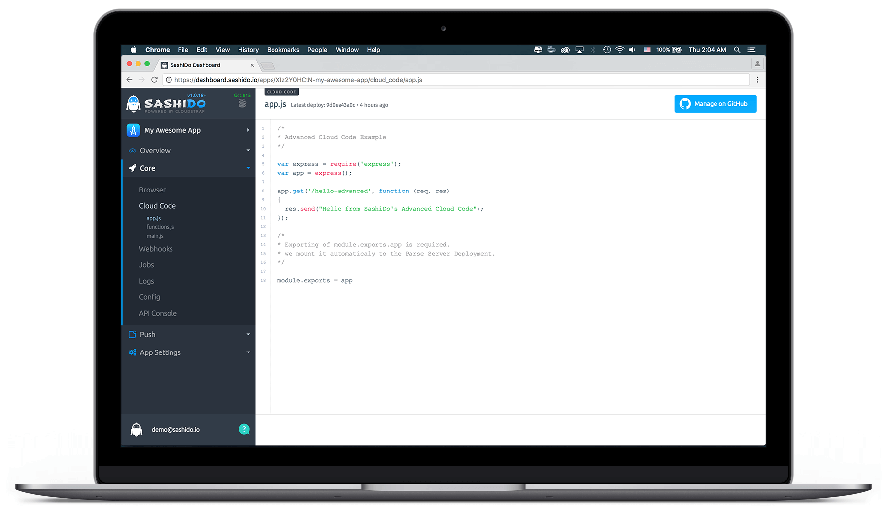 Cloud Code - Code Preview