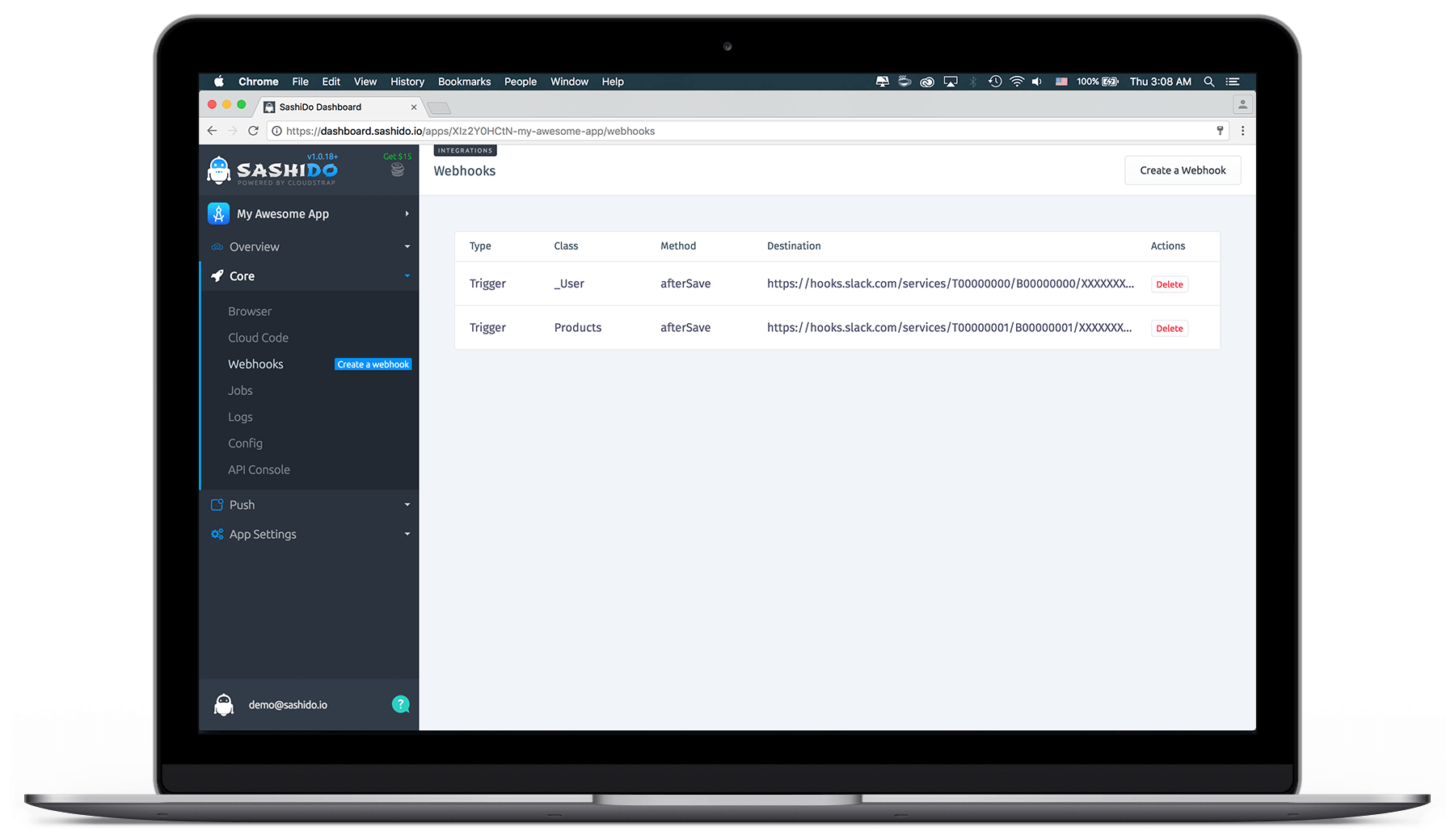 WebHooks